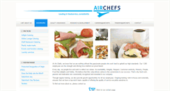 Desktop Screenshot of airchefs.co.za